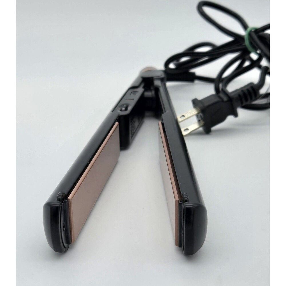 Conair InfinitiPRO 1"‎ Ceramic Flat Iron Hair Straightener Rose Gold Tested - Picture 2 of 9